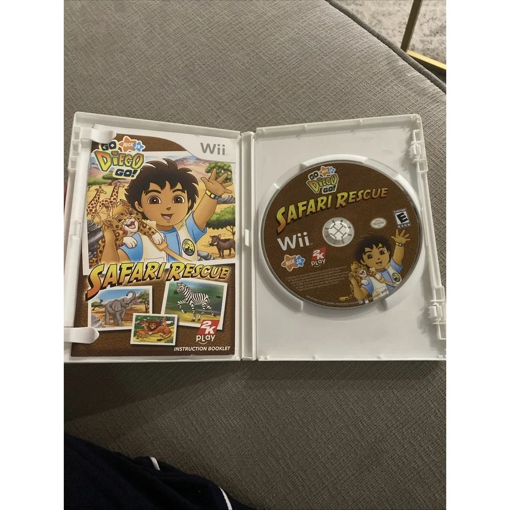 Go, Diego, Go Safari Rescue (Nintendo Wii, 2008)‎